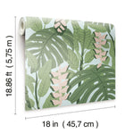 RoomMates Bunaken Peel & Stick Wallpaper - EonShoppee