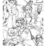 RoomMates Vogue Sketches Peel & Stick Wallpaper - EonShoppee