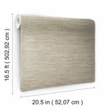 Faux Grasscloth Peel & Stick Wallpaper - EonShoppee