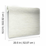 Faux Grasscloth Peel & Stick Wallpaper - EonShoppee