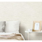 Faux Grasscloth Peel & Stick Wallpaper - EonShoppee