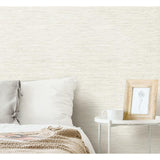 Faux Grasscloth Peel & Stick Wallpaper - EonShoppee