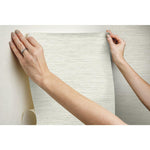 Faux Grasscloth Peel & Stick Wallpaper - EonShoppee