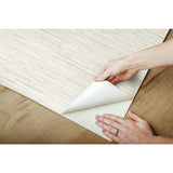 Faux Grasscloth Peel & Stick Wallpaper - EonShoppee