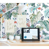 RoomMates Boho Palm Peel & Stick Wallpaper - EonShoppee