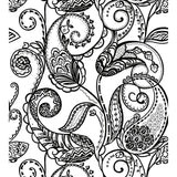 RoomMates Paisley Power Peel & Stick Wallpaper - EonShoppee