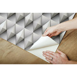 RoomMates Paragon Geometric Peel & Stick Wallpaper - EonShoppee