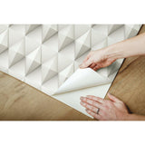 RoomMates Paragon Geometric Peel & Stick Wallpaper - EonShoppee