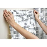 RoomMates Tick Marks Peel & Stick Wallpaper - EonShoppee
