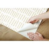 RoomMates Tick Marks Peel & Stick Wallpaper - EonShoppee