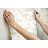RoomMates Tick Marks Peel & Stick Wallpaper - EonShoppee