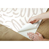 RoomMates Curly Strokes Peel & Stick Wallpaper - EonShoppee