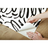 RoomMates Curly Strokes Peel & Stick Wallpaper - EonShoppee