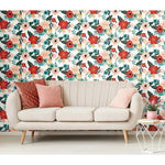 RoomMates Poppy Floral Peel & Stick Wallpaper - EonShoppee
