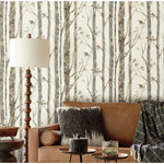 RoomMates Trees Peel & Stick Wallpaper - EonShoppee