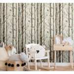 RoomMates Trees Peel & Stick Wallpaper - EonShoppee