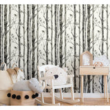 RoomMates Trees Peel & Stick Wallpaper - EonShoppee