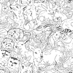 RoomMates Woodland Sketch Peel & Stick Wallpaper - EonShoppee