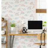RoomMates Rainbow'S End Peel & Stick Wallpaper - EonShoppee