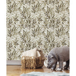 RoomMates Watercolor Leaves Peel & Stick Wallpaper - EonShoppee