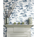 RoomMates Oriental Toile Peel & Stick Wallpaper - EonShoppee