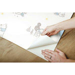 RoomMates Disney Winnie The Pooh Playmates Peel & Stick Wallpaper - EonShoppee