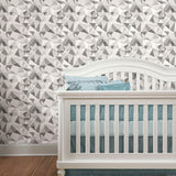 RoomMates Shattered Prism Peel & Stick Wallpaper - EonShoppee