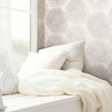 RoomMates Bed Of Roses Peel & Stick Wallpaper - EonShoppee