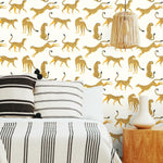 RoomMates Cheetah Cheetah Peel & Stick Wallpaper - EonShoppee