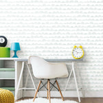 RoomMates Doodle Scallop Peel & Stick Wallpaper - EonShoppee