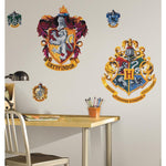 Harry Potter Hogwarts Crest Peel And Stick Giant Wall Decals - EonShoppee