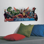 Marvel Avengers Assemble Headboard Giant Wall Decal with Alphabet - EonShoppee