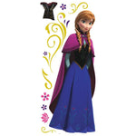 Disney Frozen Anna With Cape Peel And Stick Wall Decals - EonShoppee
