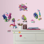 Trolls Peel And Stick Wall Decals RMK3400SCS Colorful 27 Kids Room Wall Stickers