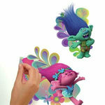 Trolls Peel And Stick Wall Decals RMK3400SCS Colorful 27 Kids Room Wall Stickers