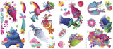 Trolls Peel And Stick Wall Decals RMK3400SCS Colorful 27 Kids Room Wall Stickers