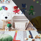 Roommates PJ Masks Peel and Stick Wall Decals with Glow - EonShoppee