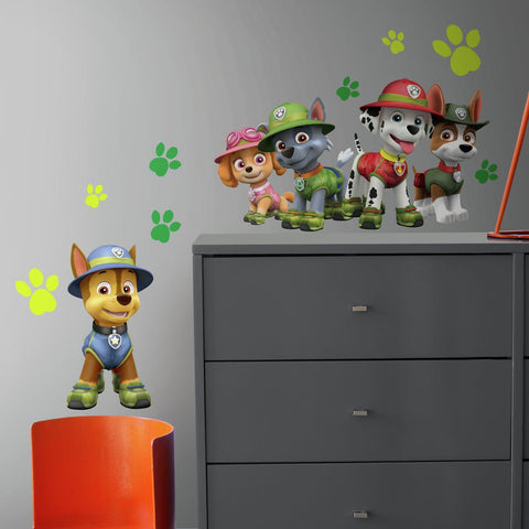 Jungle Paw Patrol Giant Wall Decals - EonShoppee