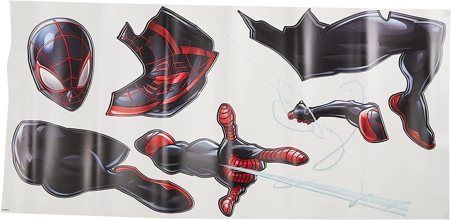 Marvel Spider-Man Giant Peel and Stick Wall Decals by RoomMates, RMK4234GM  