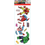 Marvel Classics Peel & Stick 11 Wall Decals Capt America Iron Man Spiderman Hulk Stickers - EonShoppee