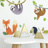Roommates Forest Friends Peel And Stick Nursery Room Decor Wall Decals Kids Room Stickers
