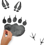 Roommates Animal Tracks Peel And Stick Wall Decals