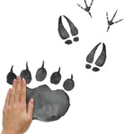 Roommates Animal Tracks Peel And Stick Wall Decals