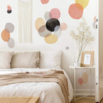 Abstract Art Watercolor Shapes Peel & Stick Giant Wall Decals - EonShoppee
