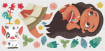 Roommates Vintage Disney Moana Peel And Stick Giant Wall Decals