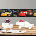 Disney Pixar Cars Piston Cup Racing Peel And Stick Wall Border - EonShoppee