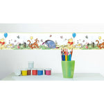 Disney Winnie The Pooh Toddler Peel And Stick Wall Border Nursery Wallpaper Decor - EonShoppee