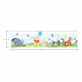 Disney Winnie The Pooh Toddler Peel And Stick Wall Border Nursery Wallpaper Decor - EonShoppee