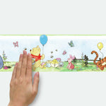 Disney Winnie The Pooh Toddler Peel And Stick Wall Border Nursery Wallpaper Decor - EonShoppee