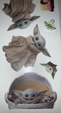Disney Star Wars Mandalorian Child Baby Yoda 7 pc Wall Decals - EonShoppee